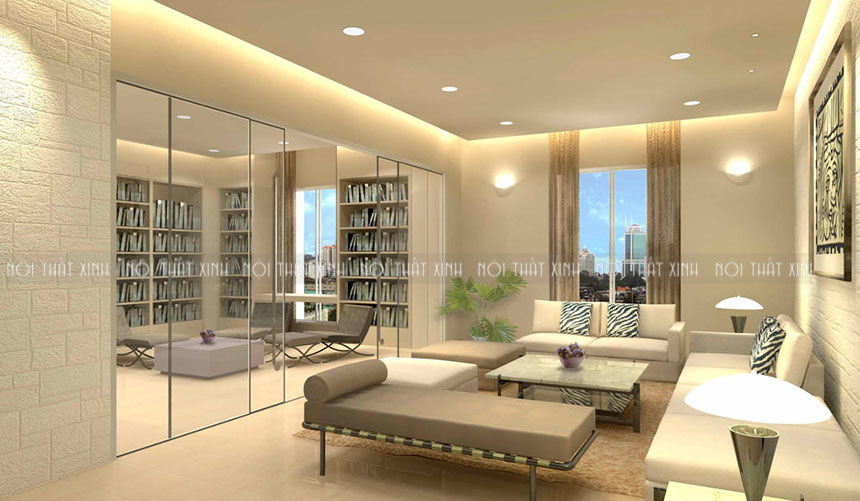 7 Bí Quyết Bố Trí Phòng Khách Nhỏ Trông Rộng Hơn - Hô Biến Không Gian Ấm Cúng