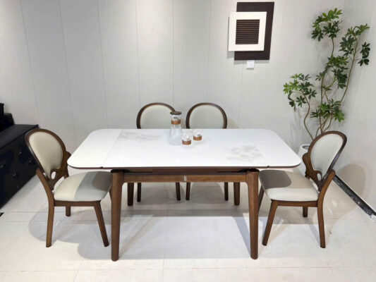 Bộ bàn ăn 6 ghế mở rộng mặt đá 1m1-1m8 nhập khẩu VN-BA888 13 z7375975917999 dece48690fb5a5b14cf0ae79cd000f90