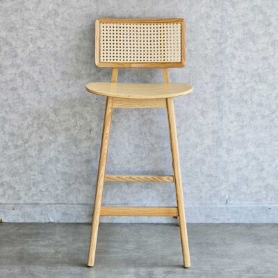 ghe bar go tua lung luoi mat cao 12