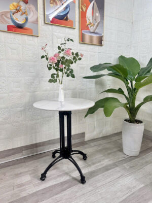 Bàn cafe tròn mặt đá nhập khẩu cao cấp VN-920DP 10 z7261031750517 9657bc389c2941bf8c6a9a95153ca812
