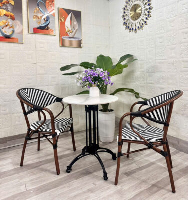 Bàn cafe tròn mặt đá nhập khẩu cao cấp VN-920DP 12 z7261031779594 421985cec6ffb690b70b6468978a4ec9