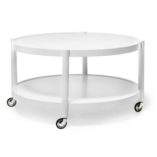 Bàn sofa tròn 2 tầng có bánh xe di chuyển VN-ST9503 3 Mellby runt soffbord 324x324 1