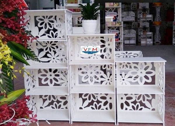 Kệ hoa 2 tầng  VNKT05DA (PVC)