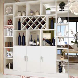 Alternative view of Kệ trang trí - Vách ngăn phòng khách VNPK1004