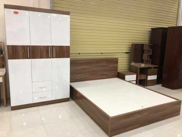 Giường Ngủ Gỗ Công NGhiệp VNG014N