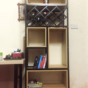 Alternative view of Kệ Rượu trang trí VNKR02