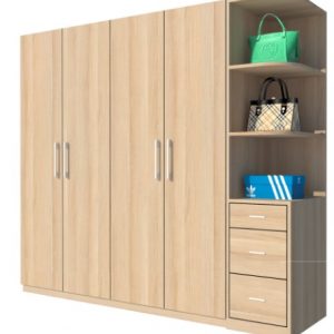 Tủ quần áo gỗ công nghiệp VNK007A
