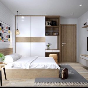 Giường ngủ Gỗ MDF VNG041N