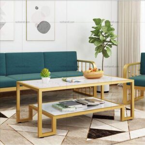 Bàn Trà khung sắt  VNB037T