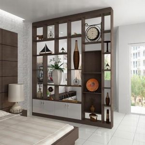 Kệ tủ trang trí – Vách ngăn phòng khách VNPK1014