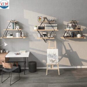 Kệ Rượu Treo Tường VNKRT25