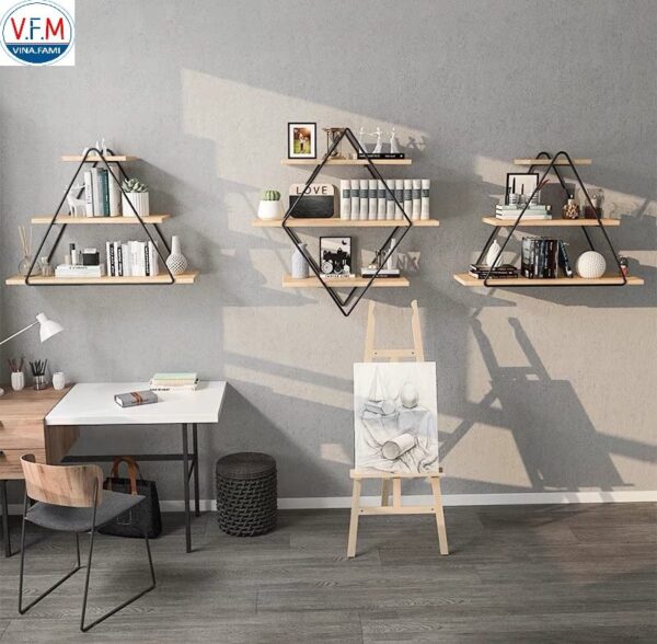Kệ Rượu Treo Tường VNKRT25