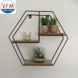 Kệ rượu treo tường VNKRT21