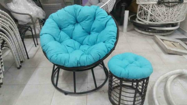 GHẾ THƯ GIÃN PAPASAN KHUNG SẮT CÓ ĐÔN VNM169B