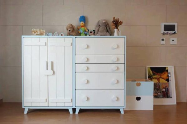 Tủ Quần Áo Trẻ Em 2 cánh mở VNK043A