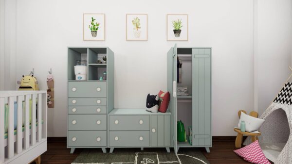 Tủ Quần Áo Trẻ Em VNK044A