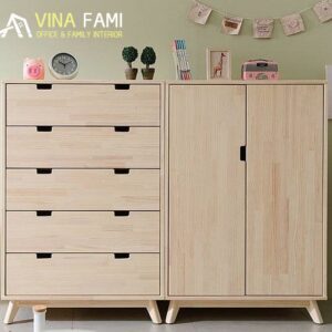 Alternative view of Combo 2 Tủ Quần Áo Trẻ Em VNK050A