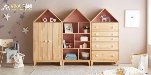 Tủ Quần Áo Trẻ Em VNK061A