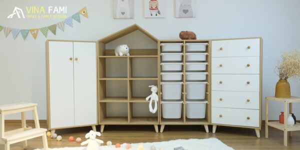 Tủ Quần Áo Trẻ Em VNK057A