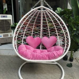 Xích đu đôi mây nhựa VNX23