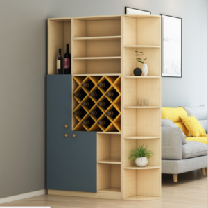 Kệ trang trí – Vách ngăn phòng khách VNPK1018