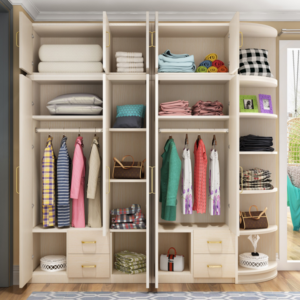 Alternative view of Tủ quần áo gỗ công nghiệp VNK033A