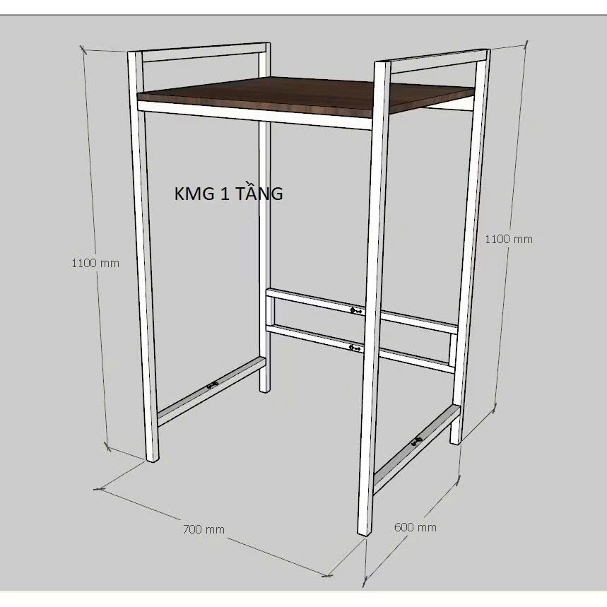 Kệ máy giặt cửa trước VN-MG14 6 Kệ máy giặt cửa trước VN-MG14 - Ảnh 4