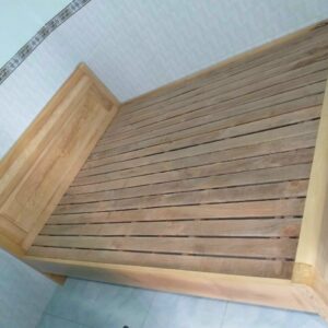 Alternative view of Giường ngủ gỗ sồi tự nhiên VN-GS608