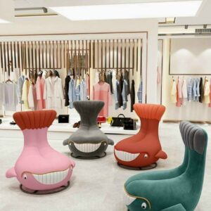 Ghế Thư Giãn Hình Cá Senru