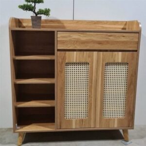 Tủ Giày 2 Cánh Cửa Mây VNTG01