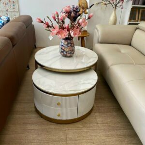 Alternative view of Bàn Trà Đôi Mạ Vàng VNBT88