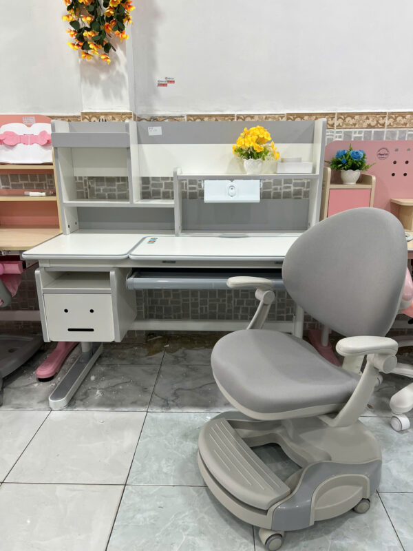Bộ bàn ghế học sinh thông minh chống gù AngelKids YG004-C03A