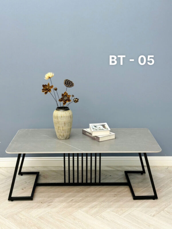 BÀN TRÀ CHỮ NHẬT MẶT ĐÁ CERAMIC CAO CẤP VN-AKBT05