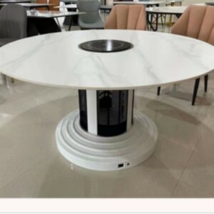 BÀN TRÒN KẾT HỢP BẾP TỪ