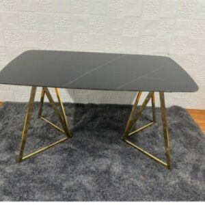 BÀN ĂN CHÂN INOX MẠ VÀNG