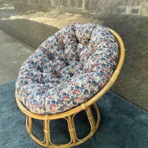 Alternative view of Ghế thư giãn đọc sách papasan khung mây tự nhiên PP002