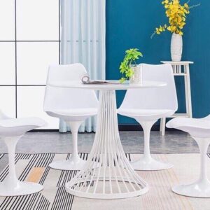 Alternative view of Bàn cafe tròn chân loa kèn BCF-AK01