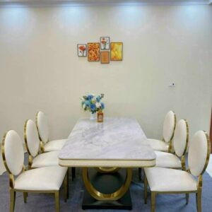 Alternative view of Ghế ăn inox Luxury ( giá chưa bao gồm bàn ăn)