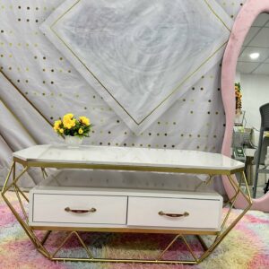 Alternative view of Bàn sofa 2 tầng mặt đá Ceramic kèm hộc tủ BT-2145