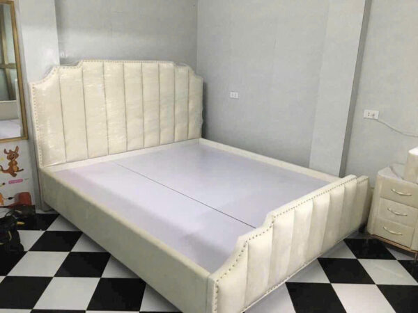 Giường bọc nỉ kiểu dáng sang trọng VNGN03