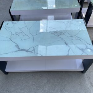 Bàn sofa chữ nhật VNB009A mặt kính 3D