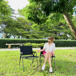 Alternative view of Ghế picnic dã ngoại gấp gọn SUMIKA K39 (Black)