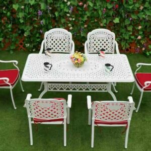 Alternative view of Bộ Bàn Tròn 4 ghế ban công sân vườn VN- AV4B- BV03