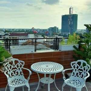 Alternative view of Bộ Bàn 4 ghế ban công AV3