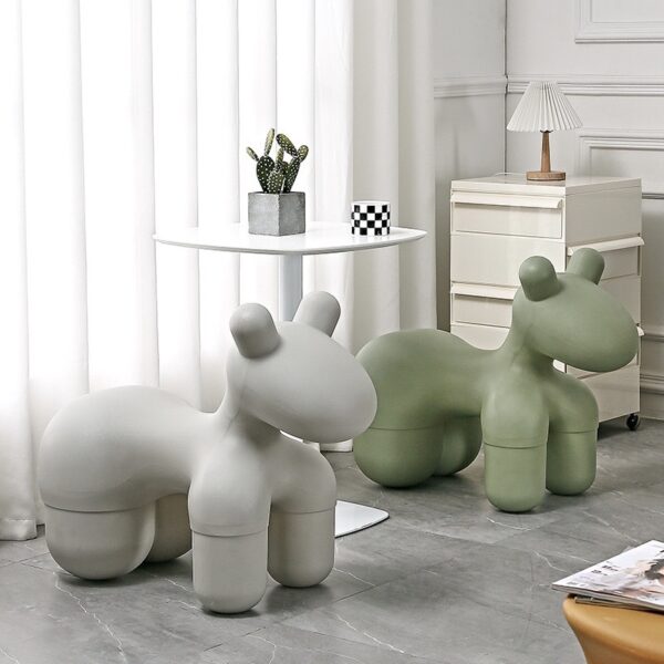 Pony Chair - Ghế Pony Phiên Bản Nhựa ABS Trơn Cao Cấp