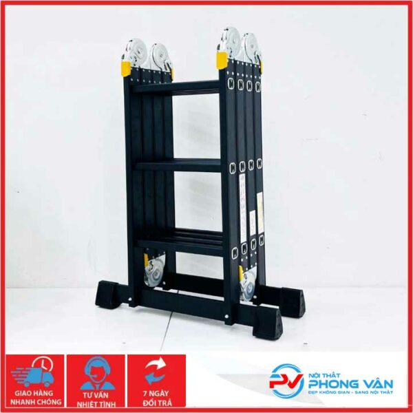 Thang nhôm gấp 4 đoạn Sumika SKM203 NEW