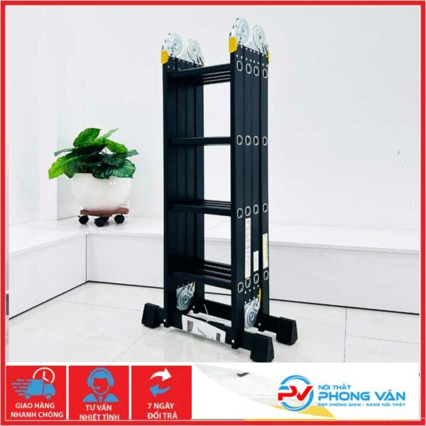 Thang nhôm gấp 4 đoạn Sumika SKM204NEW