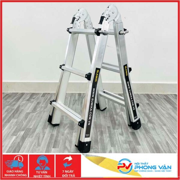 Thang nhôm trượt chữ A SUMIKA SKM403