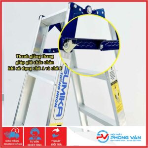 Alternative view of Thang nhôm xếp chữ A Sumika SKD505 (1.5M+1.5M)