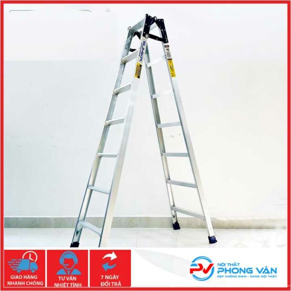 Thang nhôm xếp chữ A Sumika SKD507 (2.2M+2.2M)